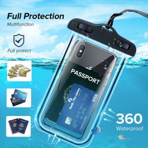 AquaBag, husă transparentă și impermeabilă pentru telefon