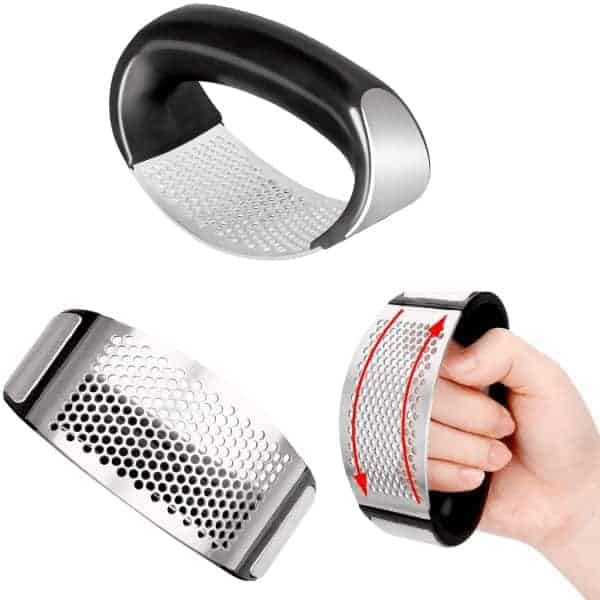 GarlicSmasher, presă pentru usturoi sau ghimbir